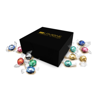 Coffret chocolats Lindt personnalisable