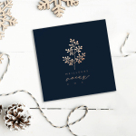 carte de voeux dorure impression sur carte