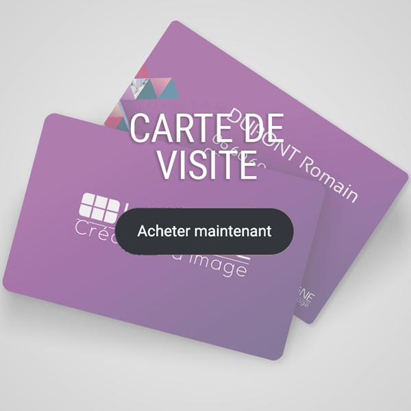carte de visite personnalisable