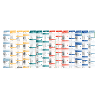 131 - GRD BQ KALEIDOSCOPE VERSO BLANC